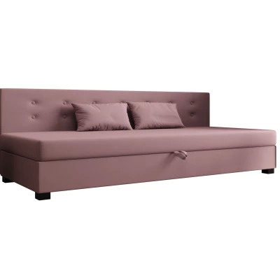 Jednolůžková postel 100x195 AJKA BIZ 1 - růžová