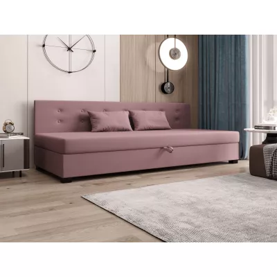 Jednolůžková postel 100x195 AJKA BIZ 1 - růžová