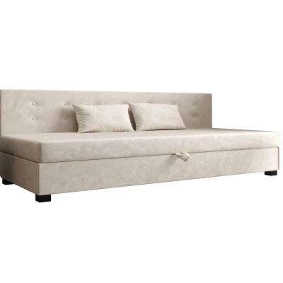 Jednolůžková postel 100x195 AJKA BIZ 1 - ecru