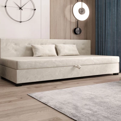 Jednolůžková postel 120x195 AJKA BIZ 1 - ecru
