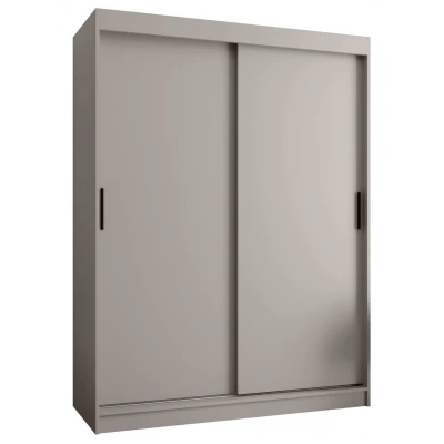Šatní skříň s posuvnými dveřmi 150 cm CASANDRA - kašmír