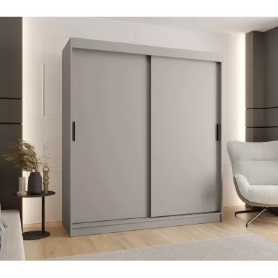 Šatní skříň s posuvnými dveřmi 180 cm CASANDRA - kašmír