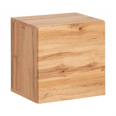 VÝPRODEJ - Závěsná čtvercová skříňka IRA - dub wotan