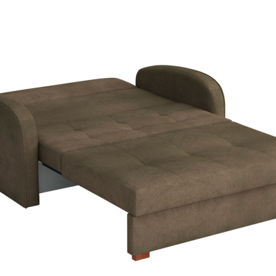 VÝPRODEJ - Rozkládací pohovka s úložným prostorem BELA GOLD 2 - červená