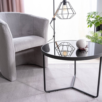 VÝPRODEJ - Retro křeslo SINDY 1 - černé