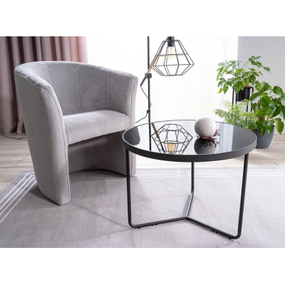 VÝPRODEJ - Retro křeslo SINDY 1 - černé