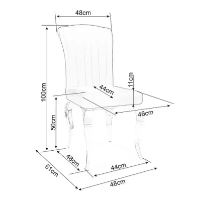 VÝPRODEJ - Stylová jídelní židle PREDRAG - chrom /šedá
