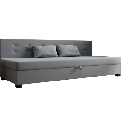 Jednolůžková postel 100x195 AJKA BIZ 2 - modrošedá