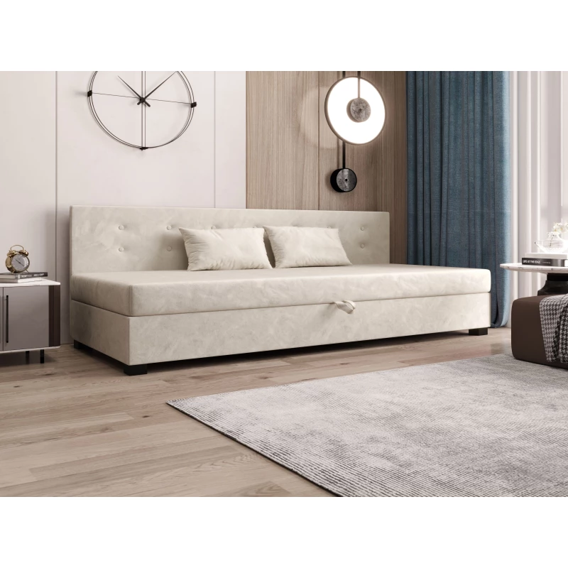 Jednolůžková postel 80x195 AJKA BIZ 2 - ecru