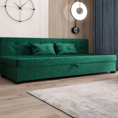 Jednolůžková postel 100x195 AJKA BIZ 2 - zelená