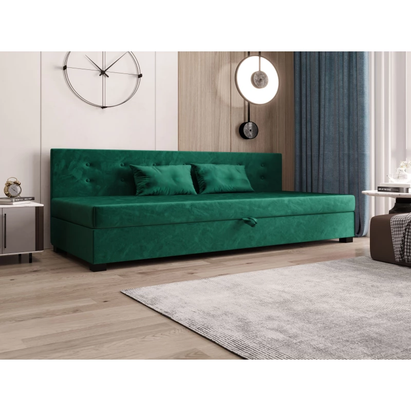 Jednolůžková postel 100x195 AJKA BIZ 2 - zelená