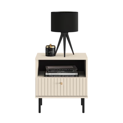 VÝPRODEJ - Noční stolek FAREL - kašmír