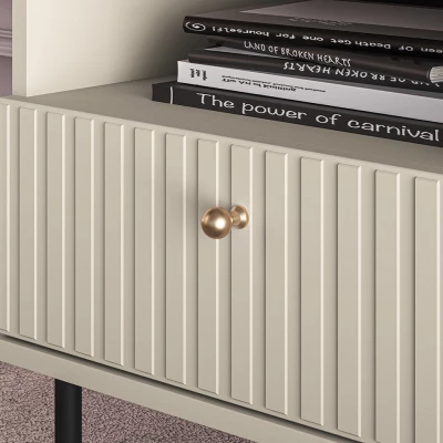 VÝPRODEJ - Noční stolek FAREL - kašmír