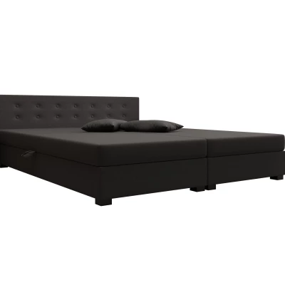 Manželská postel 140x200 AJKA DOUBLE 1 - šedá