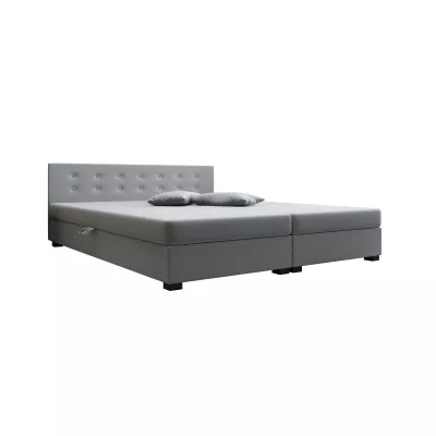 Manželská postel 160x200 AJKA DOUBLE 1 - modrošedá