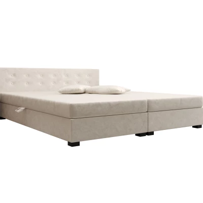 Manželská postel 140x200 AJKA DOUBLE 1 - ecru