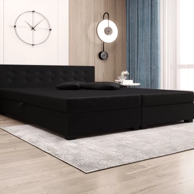 Manželská postel 160x200 AJKA DOUBLE 1 - grafitová