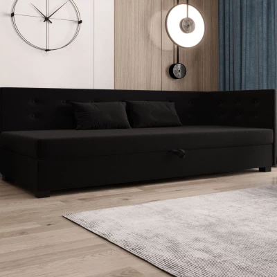 Jednolůžková postel 80x195 AJKA PLUS 1 - černá