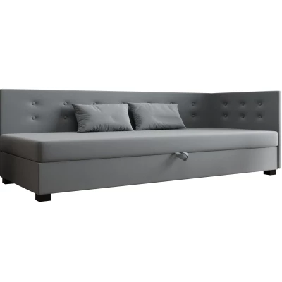 Jednolůžková postel 80x195 AJKA PLUS 1 - modrošedá