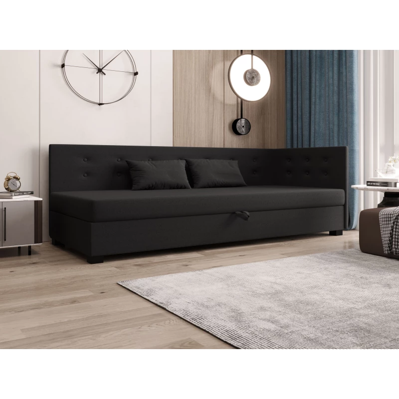 Jednolůžková postel 120x195 AJKA PLUS 2 - šedá