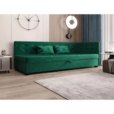 Jednolůžková postel 80x195 AJKA PLUS 2 - zelená