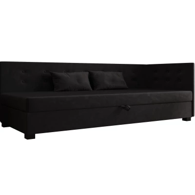 Jednolůžková postel 110x195 AJKA PLUS 2 - grafitová