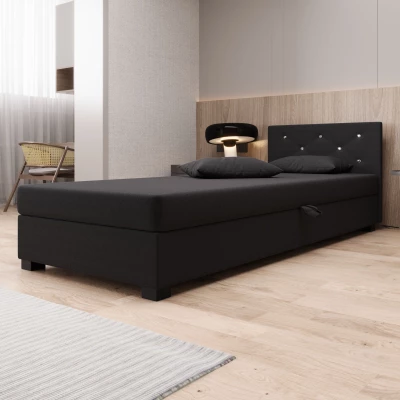 Čalouněná postel 120x195 MILEKA 1 - šedá