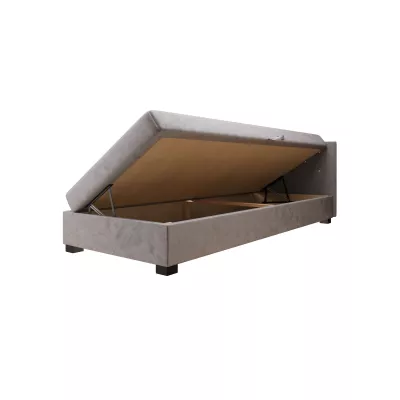 Čalouněná postel 120x195 MILEKA 1 - šedá