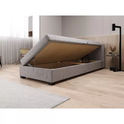 Čalouněná postel 120x195 MILEKA 1 - šedá