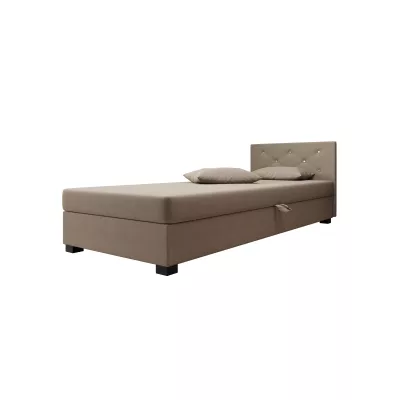 Čalouněná postel 80x195 MILEKA 1 - hnědá