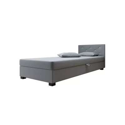 Čalouněná postel 120x195 MILEKA 1 - modrošedá