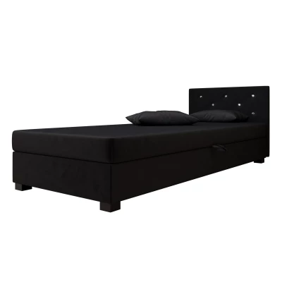 Čalouněná postel 120x195 MILEKA 1 - grafitová