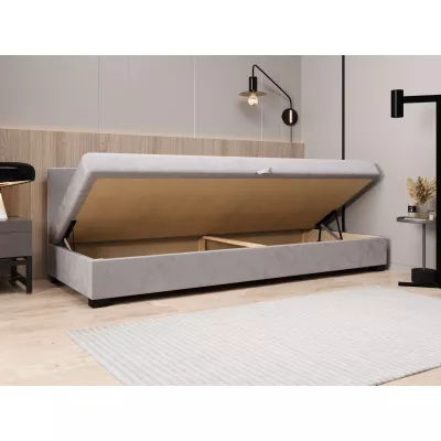 Čalouněná postel 90x195 MILEKA BIZ 1 - šedá