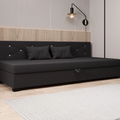 Čalouněná postel 90x195 MILEKA BIZ 1 - šedá