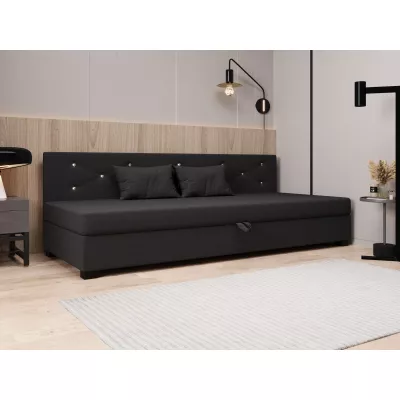 Čalouněná postel 90x195 MILEKA BIZ 1 - šedá