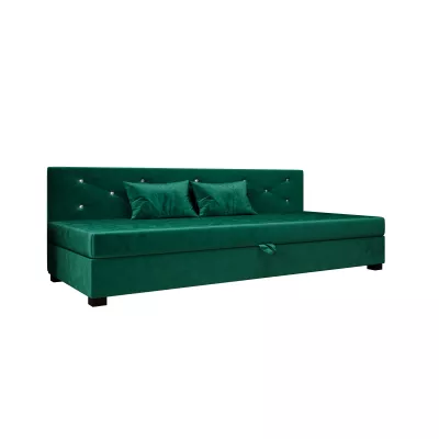 Čalouněná postel 80x195 MILEKA BIZ 1 - zelená