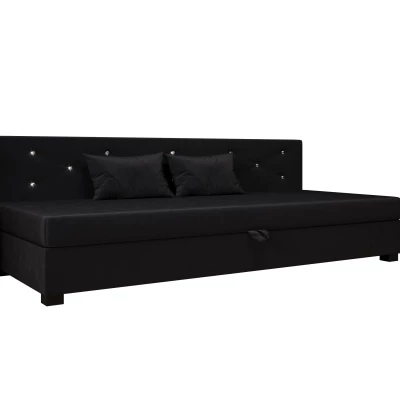 Čalouněná postel 120x195 MILEKA BIZ 1 - grafitová