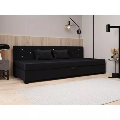 Čalouněná postel 120x195 MILEKA BIZ 1 - grafitová