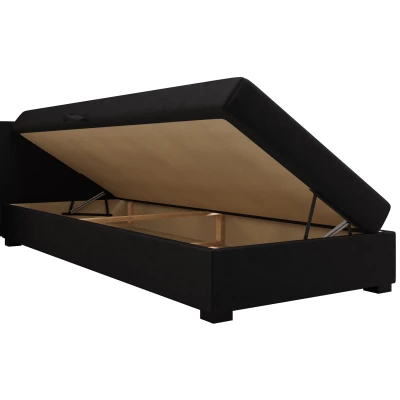 Jednolůžková postel 80x195 ZAJDA 1 s úložným prostorem - růžová