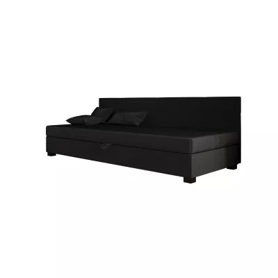 Jednolůžková čalouněná postel 100x195 LOCIKA BIZ 1 - grafitová