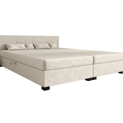 Manželská postel 160x200 LOCIKA DOUBLE 1 - ecru