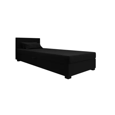 Čalouněná jednolůžková postel 80x195 ARIADNA 1 - černá