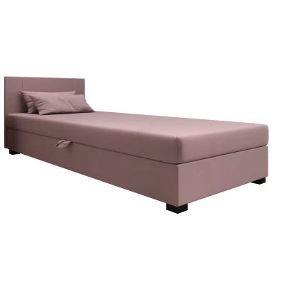 Čalouněná jednolůžková postel 80x195 ARIADNA 1 - růžová