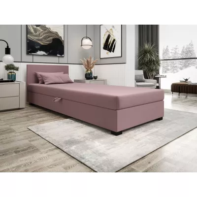 Čalouněná jednolůžková postel 80x195 ARIADNA 1 - růžová