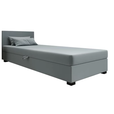 Čalouněná jednolůžková postel 80x195 ARIADNA 1 - modrošedá