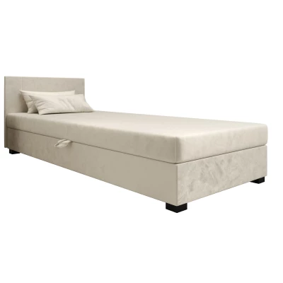 Čalouněná jednolůžková postel 80x195 ARIADNA 1 - ecru