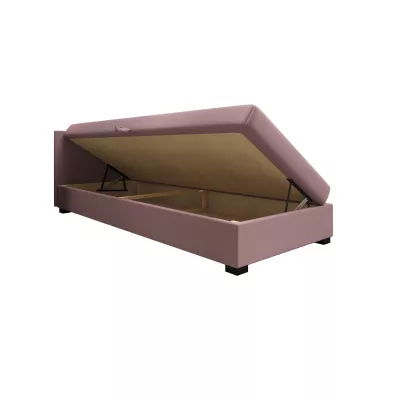 Čalouněná jednolůžková postel 80x195 ARIADNA 1 - ecru