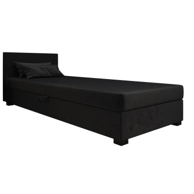 Čalouněná jednolůžková postel 80x195 ARIADNA 1 - grafitová