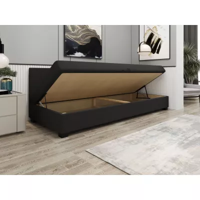 Čalouněná jednolůžková postel 90x195 ARIADNA BIZ 1 - šedá / světle šedá