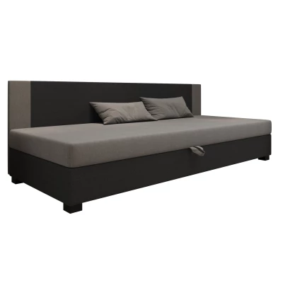 Čalouněná jednolůžková postel 90x195 ARIADNA BIZ 1 - šedá / světle šedá